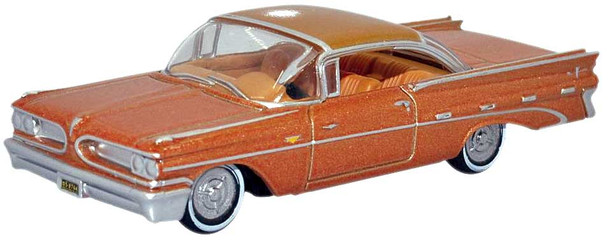 Oxford Diecast 87PB59001 - 1959 Pontiac Bonneville Copper - HO Scale