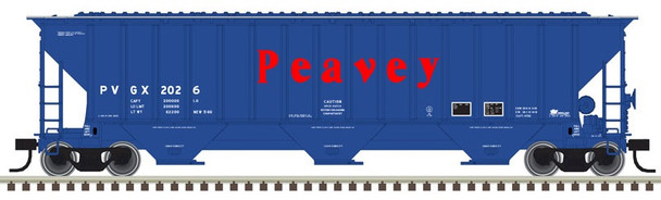 Atlas 50005940 - Thrall 4750 Covered Hopper Peavey (PVGX) 2062 - N Scale