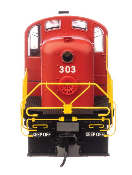 Walthers Mainline 910-10708 - ALCo RS-2 DC Silent Green Bay & Western (GBW) 303 - HO Scale