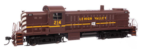 Walthers Mainline 910-10709 - ALCo RS-2 DC Silent Lehigh Valley (LV) 214 - HO Scale