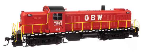 Walthers Mainline 910-20707 - ALCo RS-2 w/ DCC and Sound Green Bay & Western (GBW) 302 - HO Scale