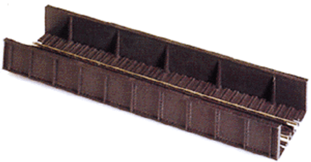 Atlas 2548 - Code 80 Plate Girder Bridge Undecorated  - N Scale