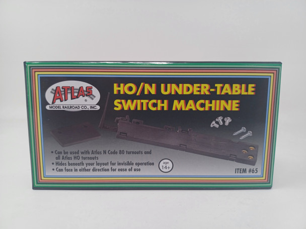 Atlas 65 - Under-Table Switch Machine  - Multi Scale