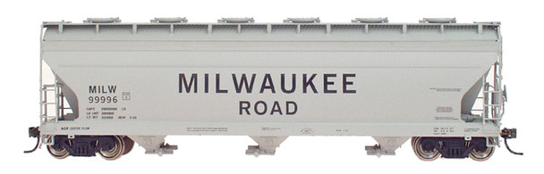 InterMountain 67042-01 - ACF 4650 3 Bay Hopper Milwaukee Road (MILW) 99995 - N Scale