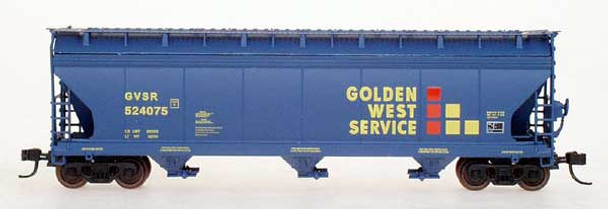 InterMountain 67050-15 - ACF 4650 3 Bay Hopper Golden West Service (GVSR) CRLE 525013 - N Scale