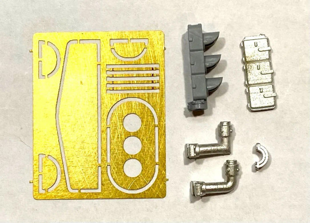 Showcase Miniatures 2356 - Color Light Signal Head  - HO Scale Kit