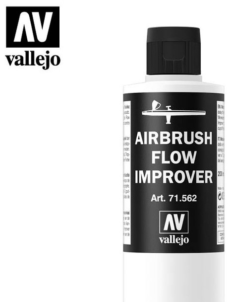 Vallejo 71562 - Airbrush Flow Improver (200ml/6.76 fl oz)  - Multi Scale
