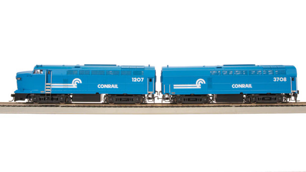 Broadway Limited 7702 - Baldwin RF-16 'Sharknose' A/Unpowered B w/ DCC and Sound Conrail (CR) 1207/3708 - HO Scale