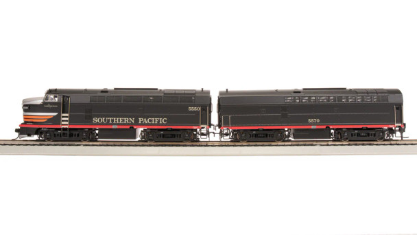 Broadway Limited 7708 - Baldwin RF-16 'Sharknose' A/Unpowered B w/ DCC and Sound Southern Pacific (SP) 5550/5570 - HO Scale