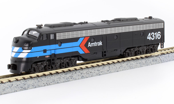 Kato 176-1971-DCC - EMD E8A w/ DCC Non Sound Amtrak (AMTK) 4316 Day One - N Scale