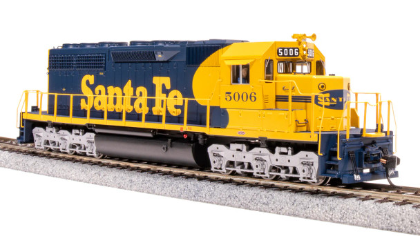 Broadway Limited 7631 - EMD SD40 w/ DCC and Sound Atchison, Topeka and Santa Fe (ATSF) 5010 - HO Scale