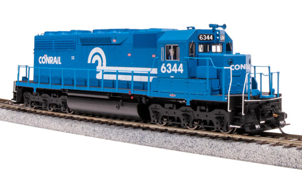 Broadway Limited 7638 - EMD SD40 w/ DCC and Sound Conrail (CR) 6344 - HO Scale