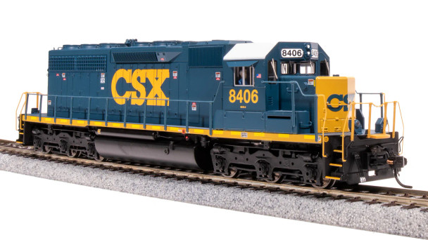 Broadway Limited 7640 - EMD SD40 w/ DCC and Sound CSX (CSXT) 8406 - HO Scale