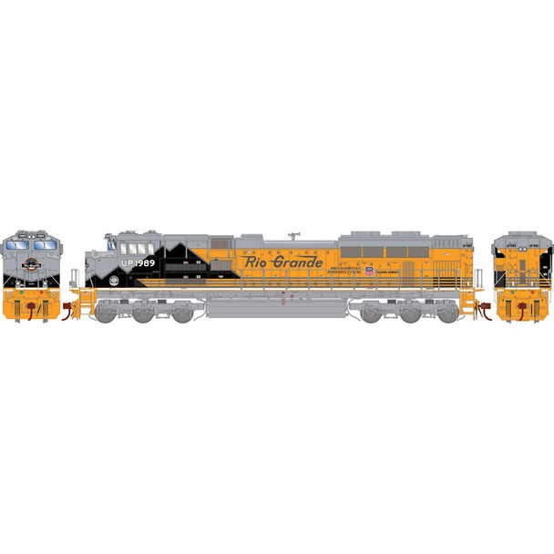 Athearn Genesis 75840 - EMD SD70ACe w/ DCC and Sound Union Pacific (UP) 1989 DRGW Heritage - HO Scale