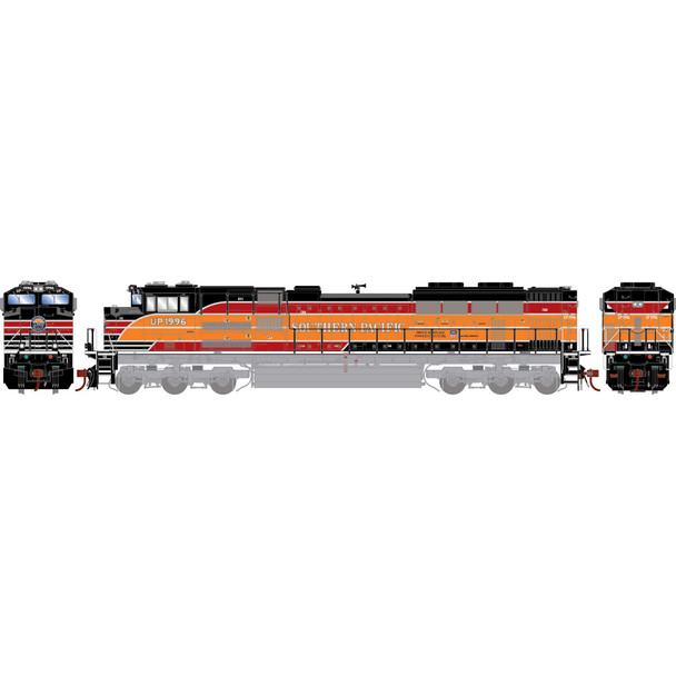 Athearn Genesis 75842 - EMD SD70ACe w/ DCC and Sound Union Pacific (UP) 1996 SP Heritage - HO Scale