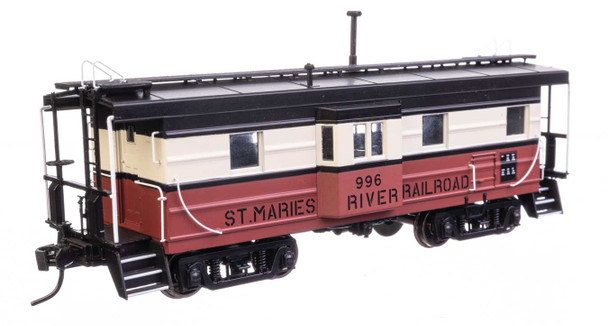 Walthers Proto 920-103661 - Milwaukee Road Ribside Caboose St. Maries River Railroad (STMA) 996 - HO Scale