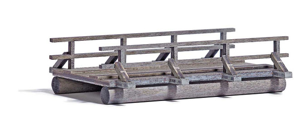 Busch 1850 - Wooden Bridge  - HO Scale Kit