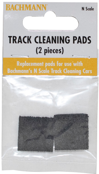 Bachmann 16999 - Track Cleaning Replacement Pads for Track Cleaning Cars  - N Scale