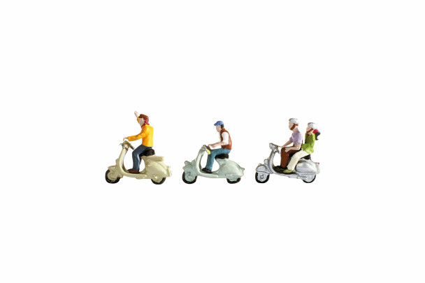 Noch 36910 - Scooter Drivers  - N Scale