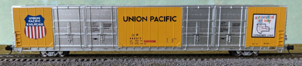 Bluford Shops 87270 - Pullman Standard 86’ Quad Door Boxcar Union Pacific (UP) 980212 - N Scale