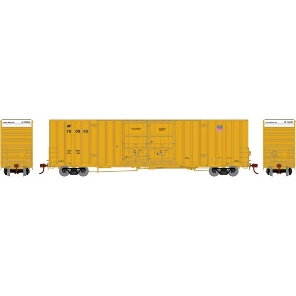 Athearn 75313 - 60' Gunderson Boxcar Union Pacific (UP) 700064 - HO Scale