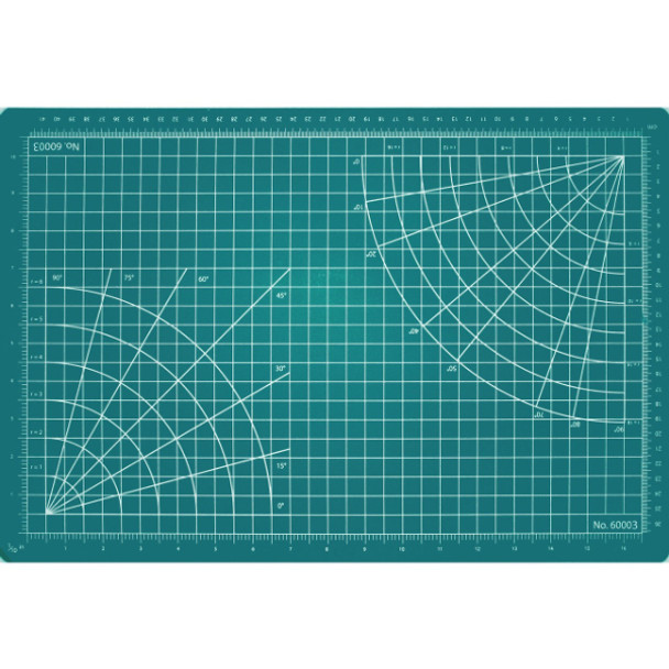 Excel 60002 - 8-1/2 x 12in (Green) Self Healing Cutting Mat