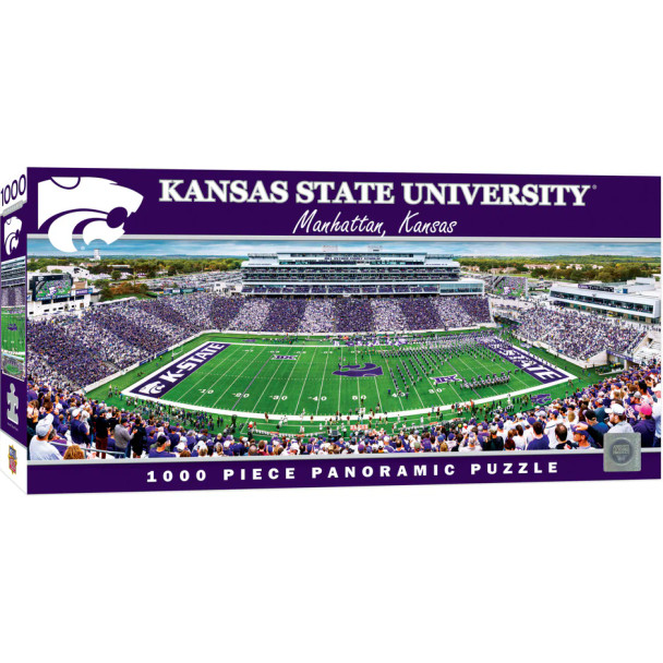 Masterpieces Puzzles KSU1030 - Kansas State Wildcats - 1000 Piece Panoramic