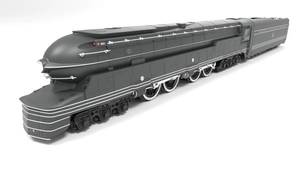 PRE-ORDER: Broadway Limited 4376 - S1 6-4-4-6 Duplex (Paragon4 Sound/DC/DCC/Smoke) Pennsylvania (PRR) #6100, 1939 World's Fair Appearance - HO Scale