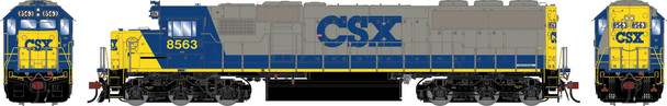 PRE-ORDER: Athearn Genesis 1858 - EMD SD50 w/ DCC and Sound CSX (CSXT) 8563 - HO Scale