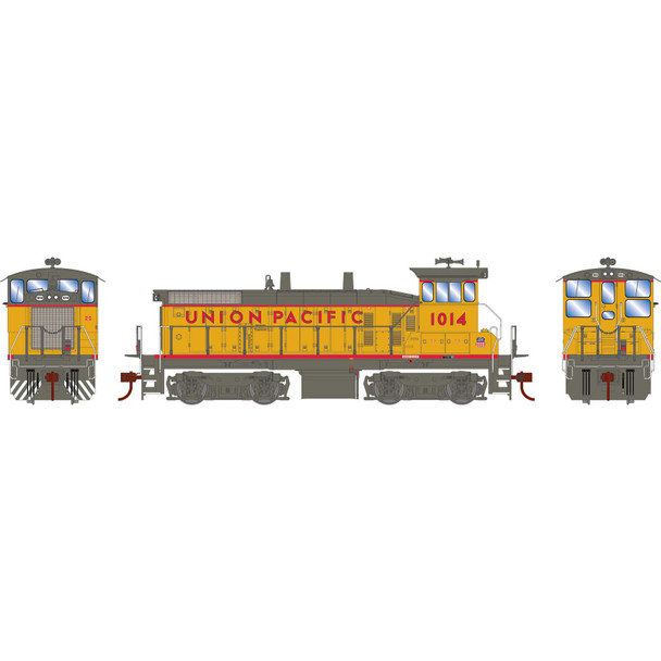 Athearn 29666 - EMD SW1500 DC Silent Union Pacific (UP) 1014 - HO Scale