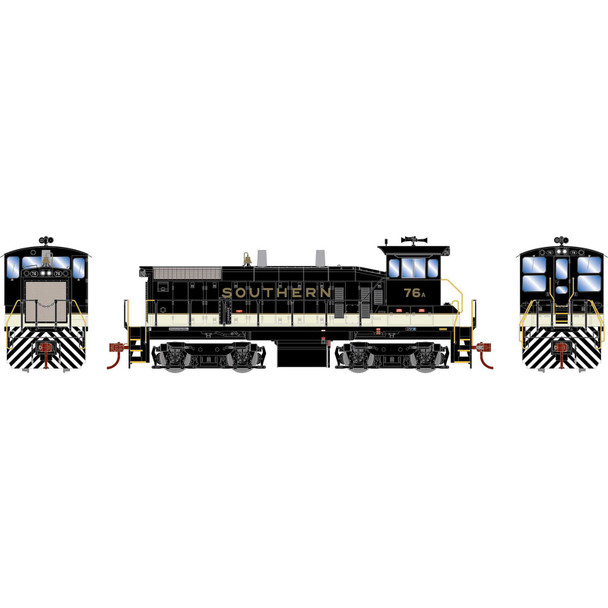 Athearn 29674 - EMD SW1500 DC Silent Southern (SOU) 76A - HO Scale