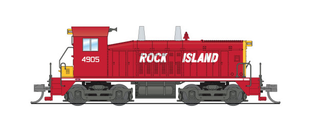 PRE-ORDER: Broadway Limited 9313 - EMD NW2 w/ DCC and Sound Rock Island (CRIP) 4907 - N Scale