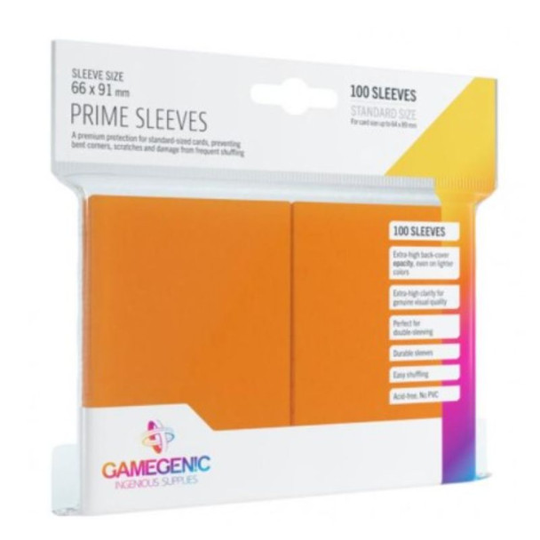 Gamegenic GG1035 - Matte Prime Card Sleeves: Orange