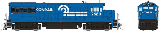 PRE-ORDER: Rapido 35040 - GE U25B (DC Silent) Conrail (CR) 2683 - HO Scale