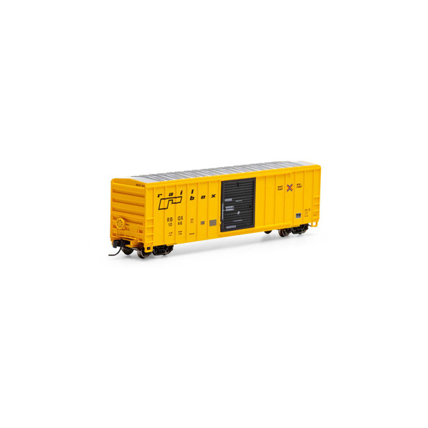 Athearn 25467 - FMC 50' 5347 Boxcar TTX (RBOX) 1046 - N Scale