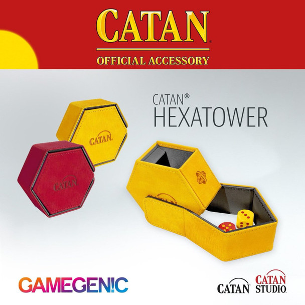 Gamegenic GG6020 - Catan Hexatower - Red