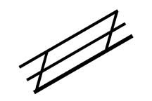 Plastruct 90482 - Stair Rails 6" HO/S - Multi Scale