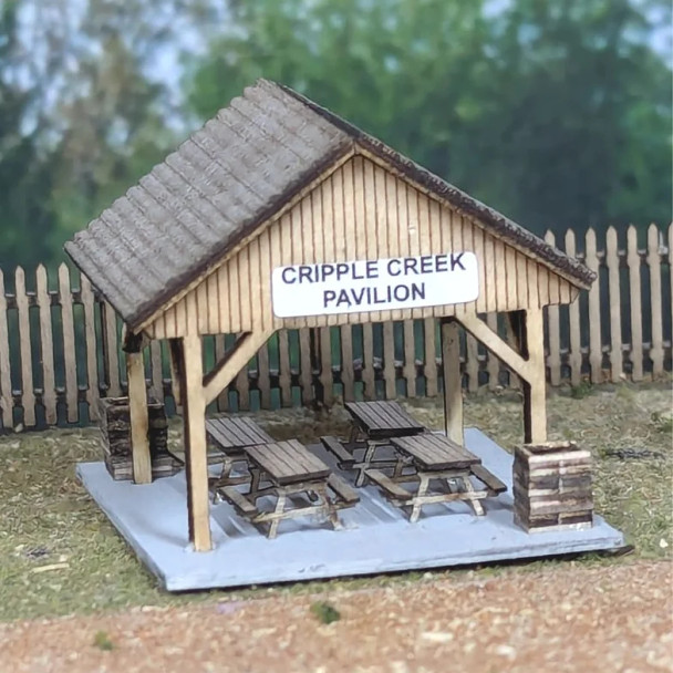 Osborn Models 3142 - Cripple Creek Pavillion  - N Scale Kit