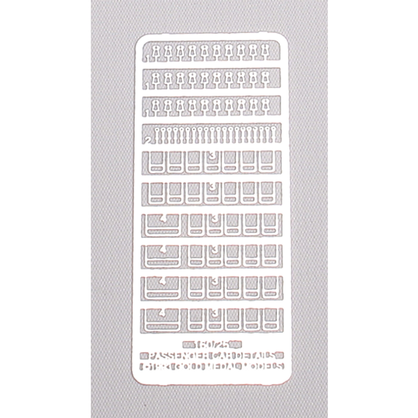 GMM 160-26 - Kato Smoothside Passenger Car Details (Enough for 8 Cars)