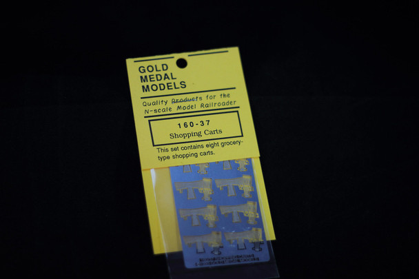 Gold Medal Models  160-37 - Grocery Store Shopping Carts - N Scale