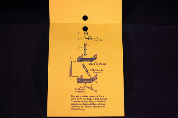 Gold Medal Models 160-5 - Fancy Fire Escape - N Scale