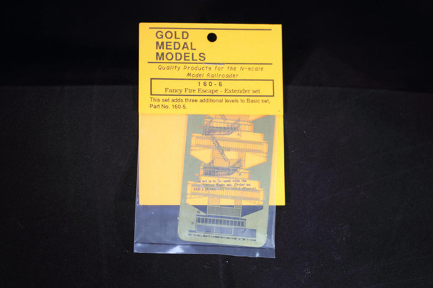 Gold Medal Models 160-6 - Fancy Fire Escape Extender - N Scale