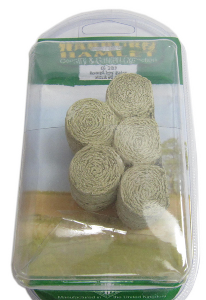 Harburn and Hamlet CG213 - Round Haybales (Stacked) - HO Scale