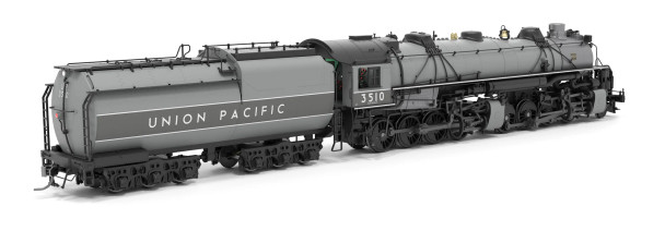 PRE-ORDER: Broadway Limited 9426 - 2-8-8-0 "Bullmoose" (Paragon4 Sound/DC/DCC/Smoke) Union Pacific (UP) 3510 Two Tone Grey - HO Scale