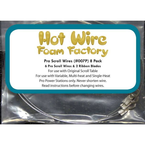 Hot Wire Foam Factory DW007P - Scroll Table Pro Wires    -