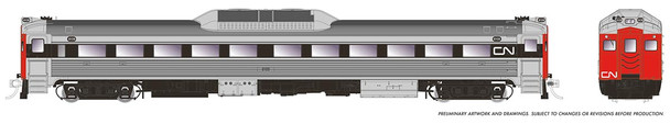PRE-ORDER: Rapido 16309 - Budd RDC-1 (DC Silent) Canadian National (CN) 6114 - HO Scale