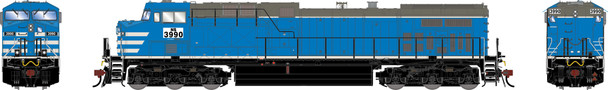 PRE-ORDER: Athearn Genesis 2068 - GE AC4400CW (DCC and Sound) Norfolk Southern (NS) 3990 - ex CEFX Patch - HO Scale