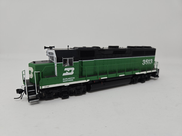 Pre-Owned: Atlas EMD GP40 w/ DCC Non Sound Burlington Northern (BN) 3513 - HO Scale