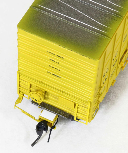 Moloco 60007-04 - ACF 50' Hi-cube Ext. Post Waffle Boxcar St Louis - San Francisco "Frisco" (SLSF) 11284 - HO Scale