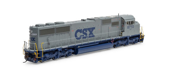 Athearn Genesis 75536 - EMD SD60M 'Tri-Clops' DC Silent CSX (CSXT) 8710 - HO Scale